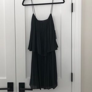 Zara XS Black Spaghetti Strap dress Size XS